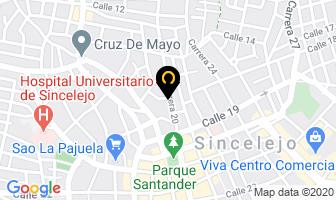 Mapa de Restaurante Pollopán en Sincelejo