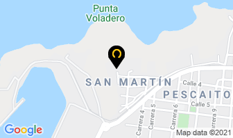 Mapa de Restaurante Punta Aguja en Santa Marta