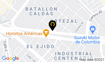 Mapa de Restaurante Punta Camaron en Bogotá D.C