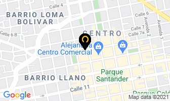 Mapa de Restaurante Punto Ocho en Cúcuta