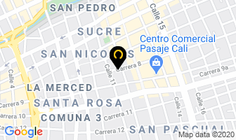 Mapa de Restaurante Punto Sabroso en Cali