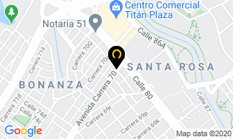 Mapa de Restaurante Que Rico en Bogotá D.C
