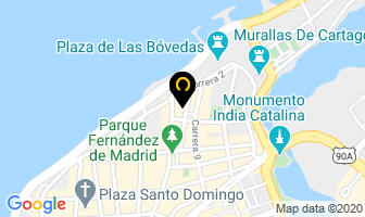 Mapa de Restaurante Querro's en Cartagena