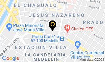 Mapa de Restaurante Refugio Paisa en Medellín