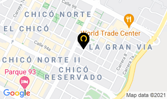 Mapa de Restaurante Rocas en Bogotá D.C