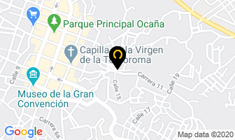 Mapa de Restaurante Rodeo Grill en Ocaña