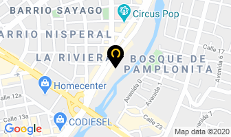 Mapa de Restaurante Rodizio en Cúcuta