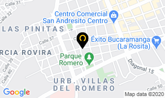 Mapa de Restaurante Sabor Arabe en Bucaramanga