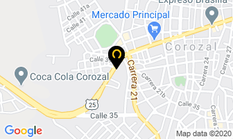 Mapa de Restaurante Sabor Costeño en Corozal