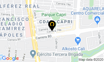 Mapa de Restaurante Sabor De Hogar en Cali
