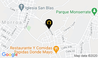 Mapa de Restaurante Sabor Mexicano en Morroa