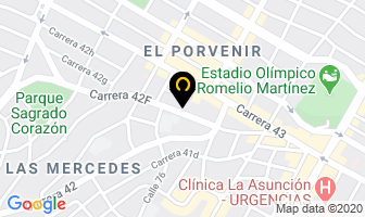 Mapa de Restaurante Sabor & Sazón Plus en Barranquilla
