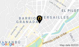 Mapa de Restaurante Sal Y Pimienta en Cali