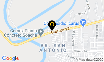 Mapa de Restaurante Santropel en Soacha