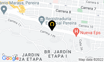 Mapa de Restaurante Sazon Llanero en Pereira