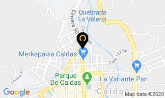 Mapa de Restaurante Sazones en Caldas