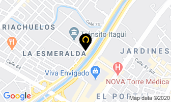 Mapa de Restaurante Sebas Asadero Bar en Itaguí