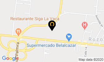 Mapa de Restaurante Siga La Vaca en Rozo