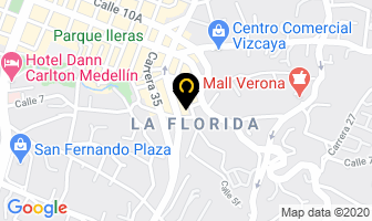 Mapa de Restaurante Tabun en Medellín