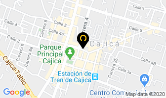 Mapa de Restaurante Terraza Del Poblado en Cajicá