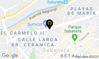Mapa de Restaurante Tipico La Granja en Medellín