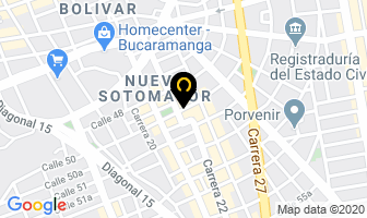 Mapa de Restaurante Tomasa en Bucaramanga