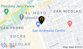 Mapa de Restaurante Tropical Sandwich E.u. en Cali