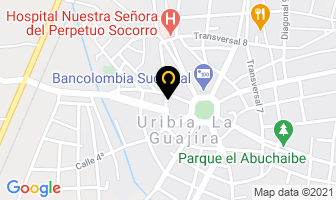 Mapa de Restaurante Uribia en Uribia