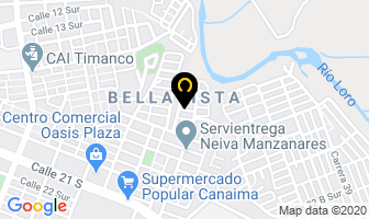 Mapa de Restaurante Vacataka en Neiva
