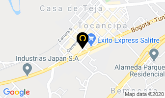 Mapa de Restaurante Vasija De Barro en Tocancipá