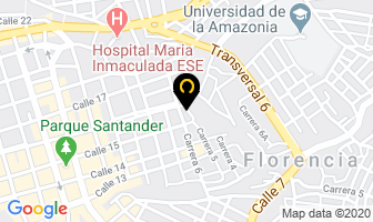 Mapa de Restaurante Vegetariano A Su Salud en Florencia
