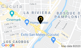 Mapa de Restaurante Venezia en Cúcuta