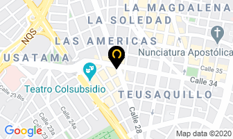 Mapa de Restaurante Y Café Ana en Bogotá D.C