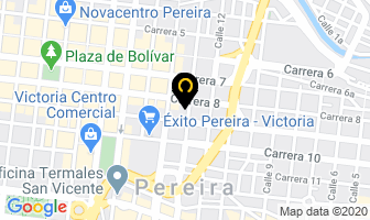 Mapa de Restaurante Y Cafetería La 13 en Pereira
