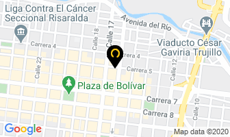 Mapa de Restaurante Y Cafetería Los Trigos en Pereira