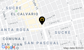 Mapa de Restaurante Y Cafetería Samarkanda en Cali