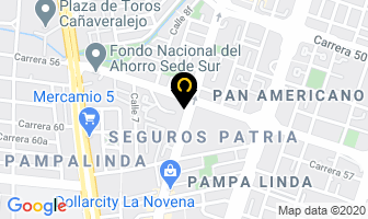 Mapa de Restaurante Y Cevichería Peruana en Cali