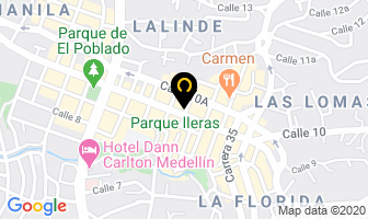 Mapa de Restaurante Yakul en Envigado