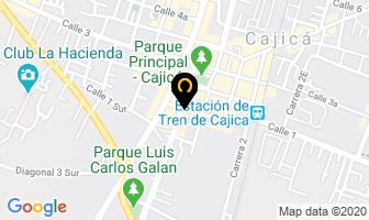 Mapa de Restaurante Young Fu en Cajicá