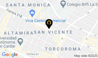 Mapa de Restaurante Zaitun en Barranquilla
