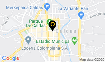 Mapa de Restaurantes Contrastes en Caldas
