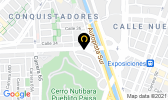 Mapa de Restaurantes Kabana en Medellín