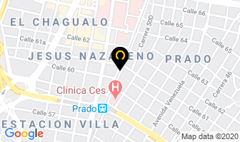 Mapa de Restaurente Antojos en Medellín