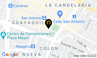 Mapa de Restrepo Baena Emilio A. en Medellín