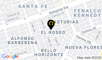 Mapa de Restrepo Pineda Magola en Cali