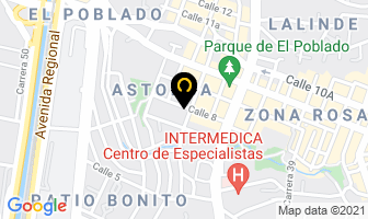 Mapa de Restrepo Rincón Alexandra en Medellín