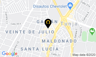 Mapa de Resturante Fortuna en Tunja