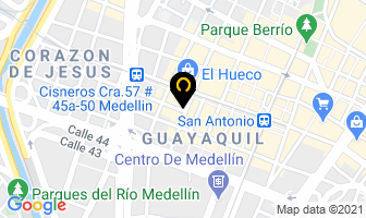 Mapa de Retacería Jarc en Medellín