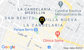 Mapa de Retro Metro Y Buldocer en Medellín