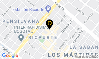Mapa de Returbos Ing Ltda. en Bogotá D.C